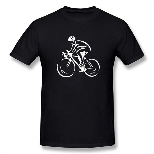 Bicycle Print T-Shirt – Casual & Comfortable Youth Fashion