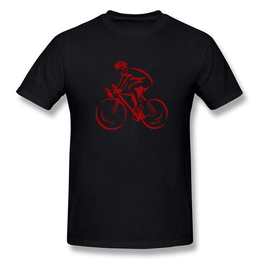 Bicycle Print T-Shirt – Casual & Comfortable Youth Fashion